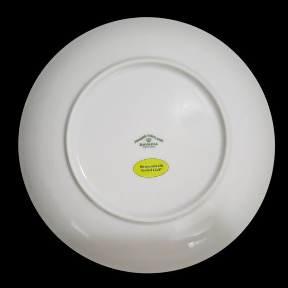 Johann Haviland Bavaria German Floral 7.5" Berry Soup Bowl Set of 4 - Picture 2 of 4